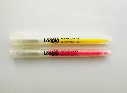 使用済みクリヤーホルダーを再利用した 「Looplaマーカーペン」