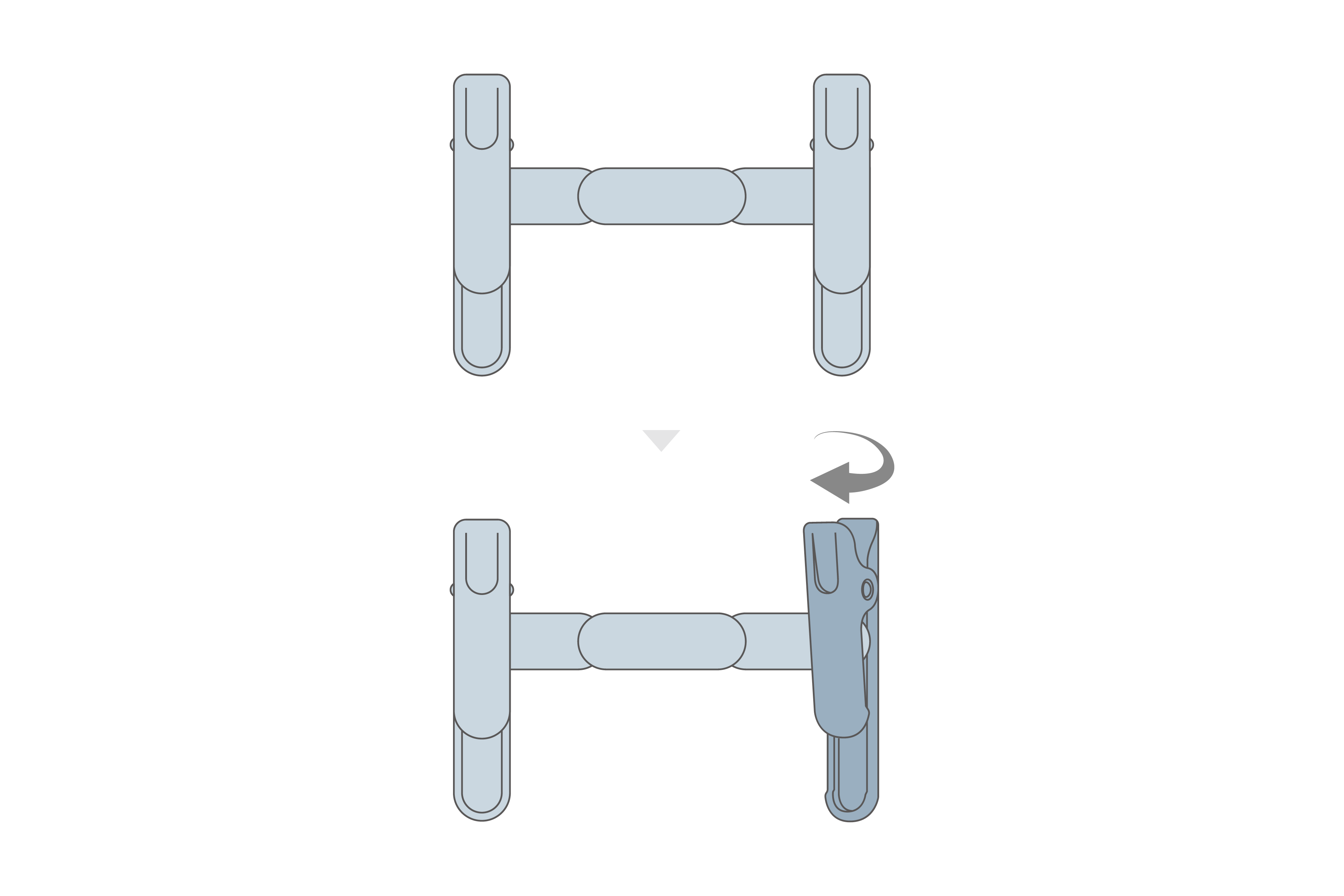 キャンパス ペンのように持ち運べるブッククリップ 使い方2