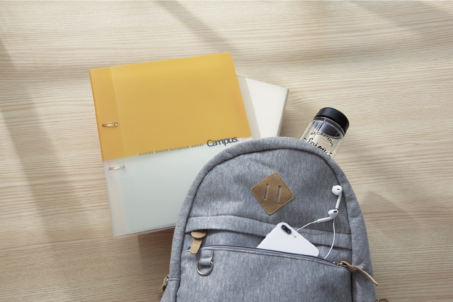 キャンパス 2穴バインダー特長小画像１