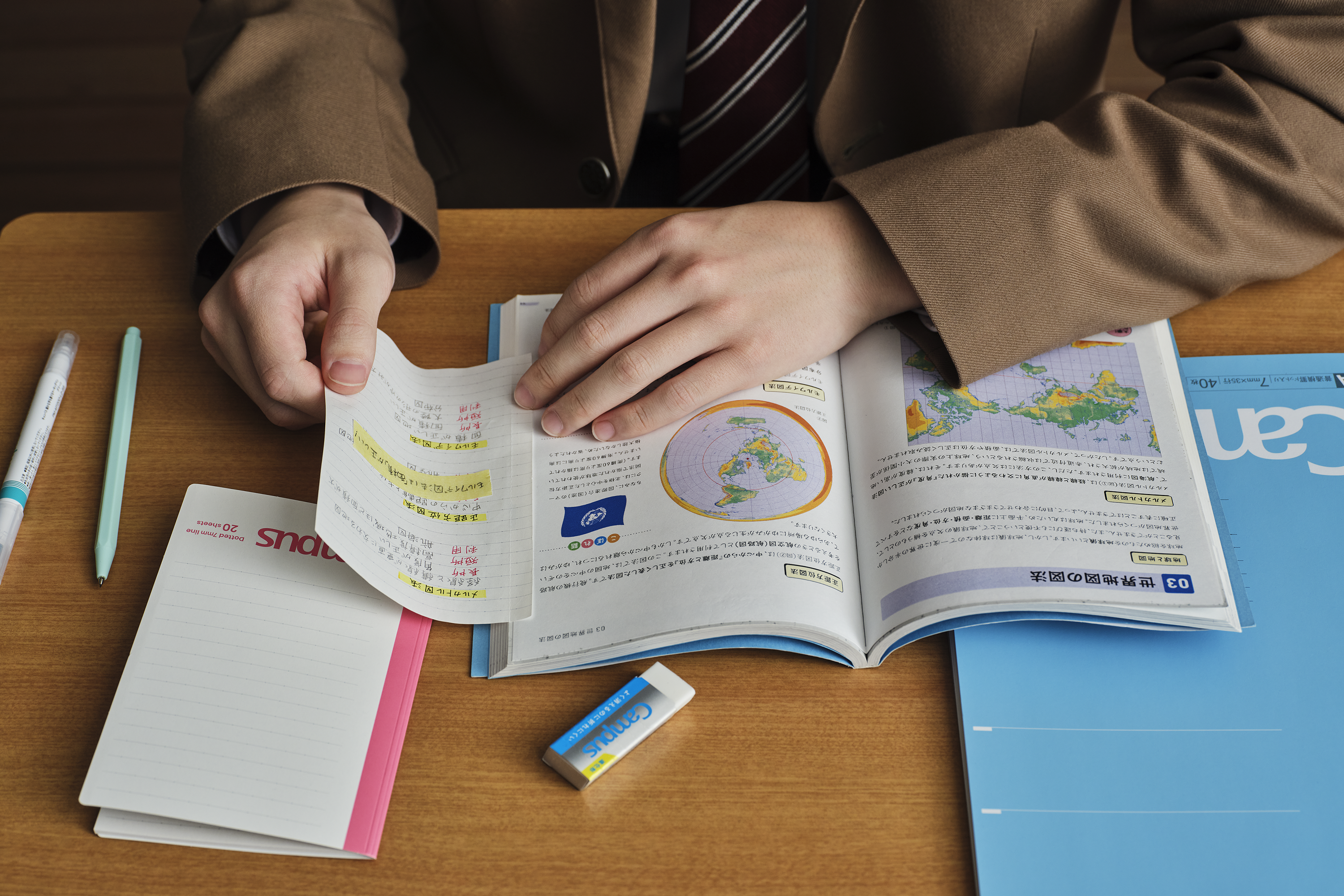 キャンパス 教科書やプリントにもっと書き足せるノートふせんKV