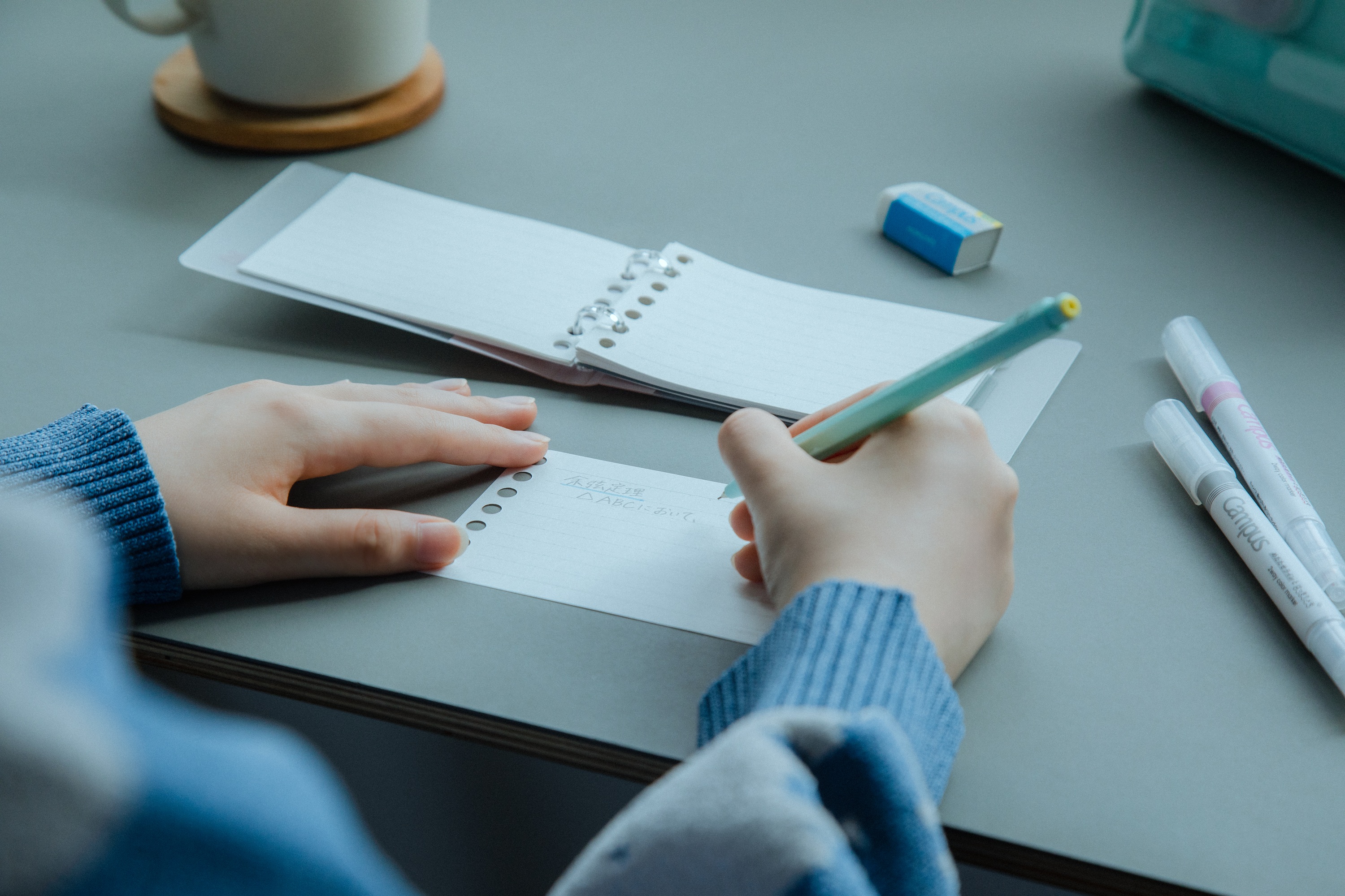 ノートのように使えるバインダー（コンパクトサイズ）キービジュアル