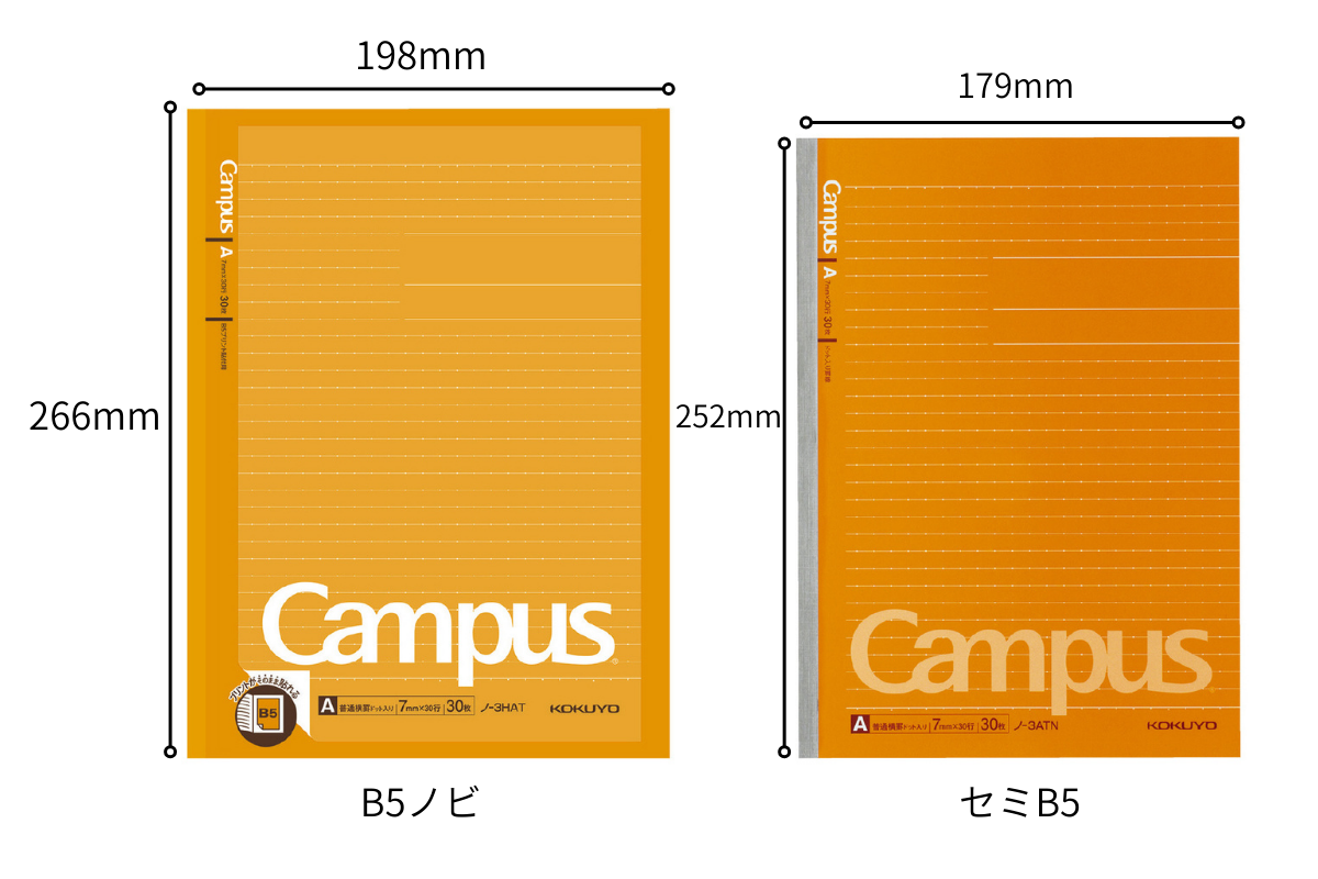 キャンパスノート　プリント貼付用　特長画像小１