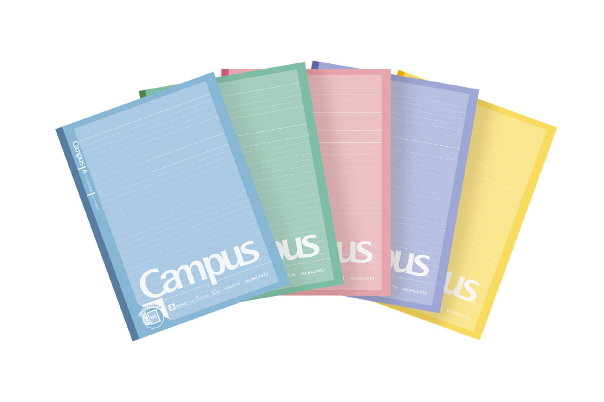 キャンパスノート　プリント貼付用　特長画像小２