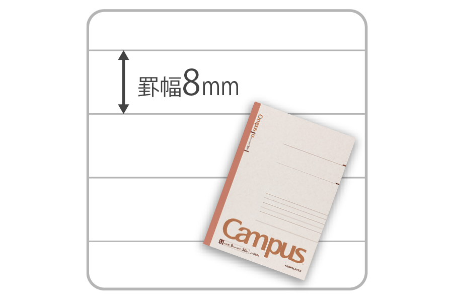 キャンパスノート U罫