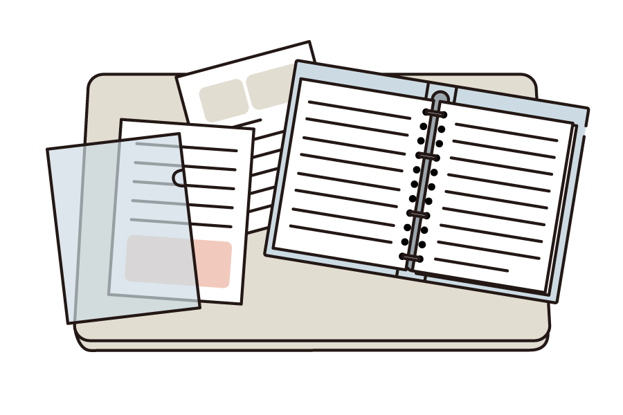 2穴バインダー　困りごと画像１