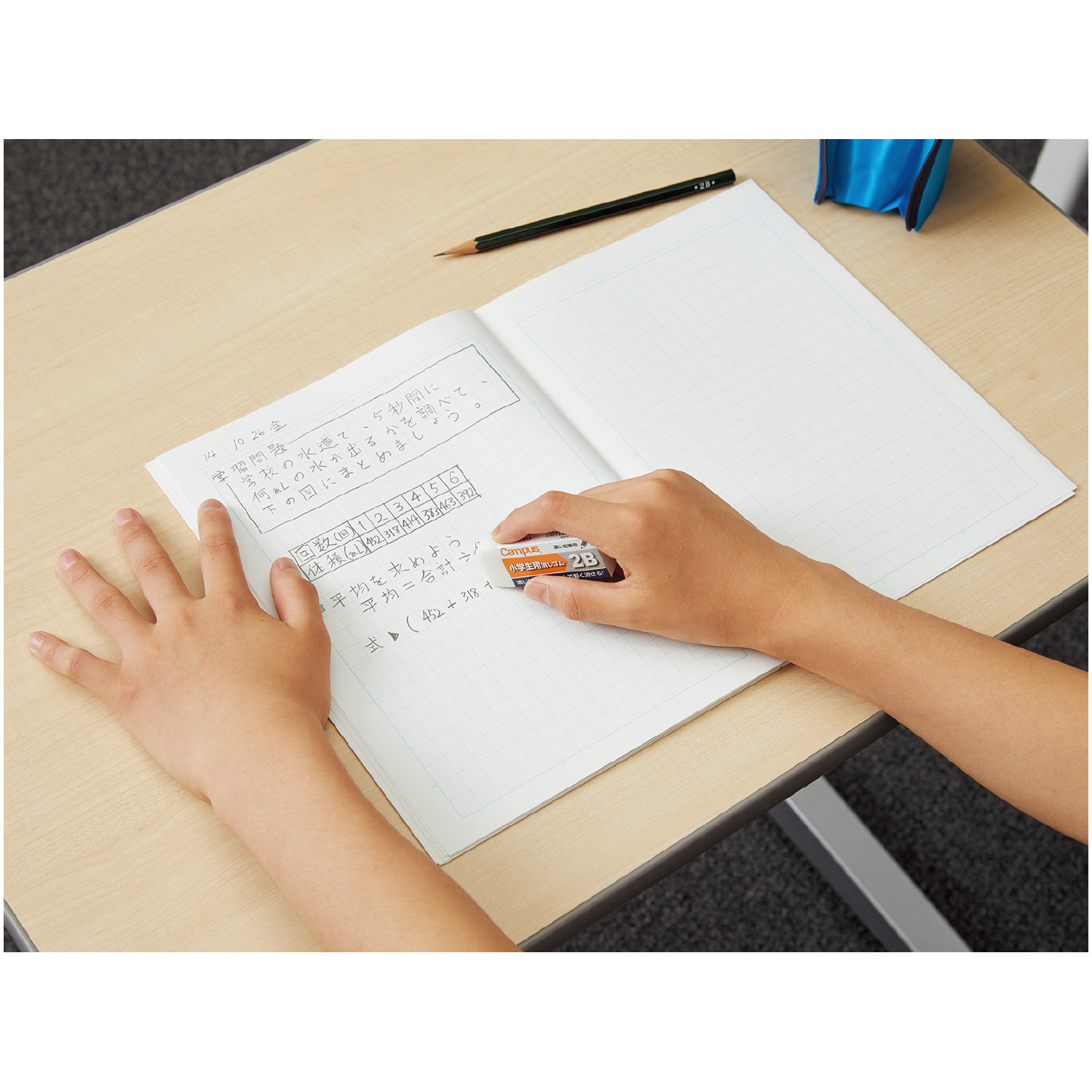 キャンパスノート　用途別　特長２