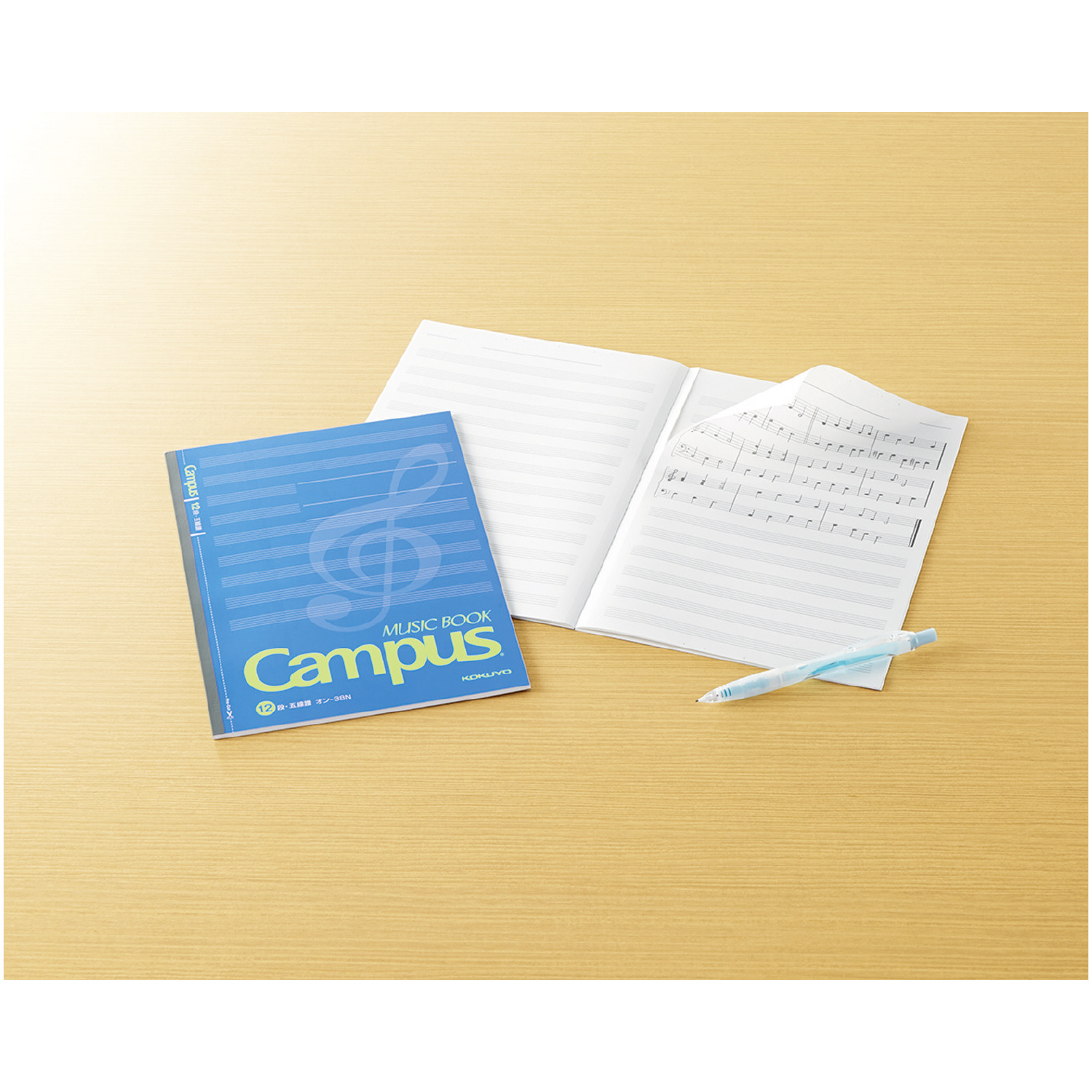 キャンパスノート　特殊罫　特長画像１