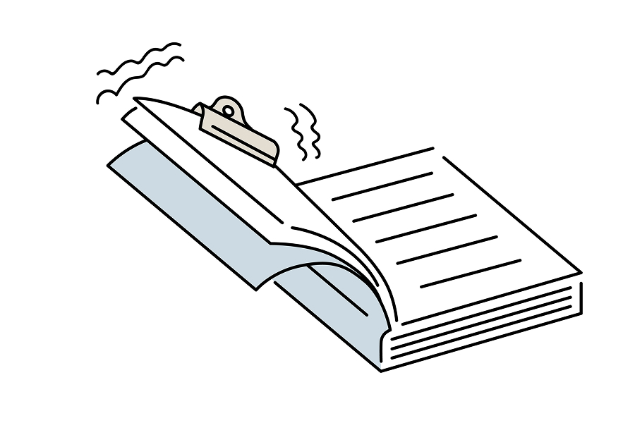 キャンパス ペンのように持ち運べるブッククリップ　困りごと2