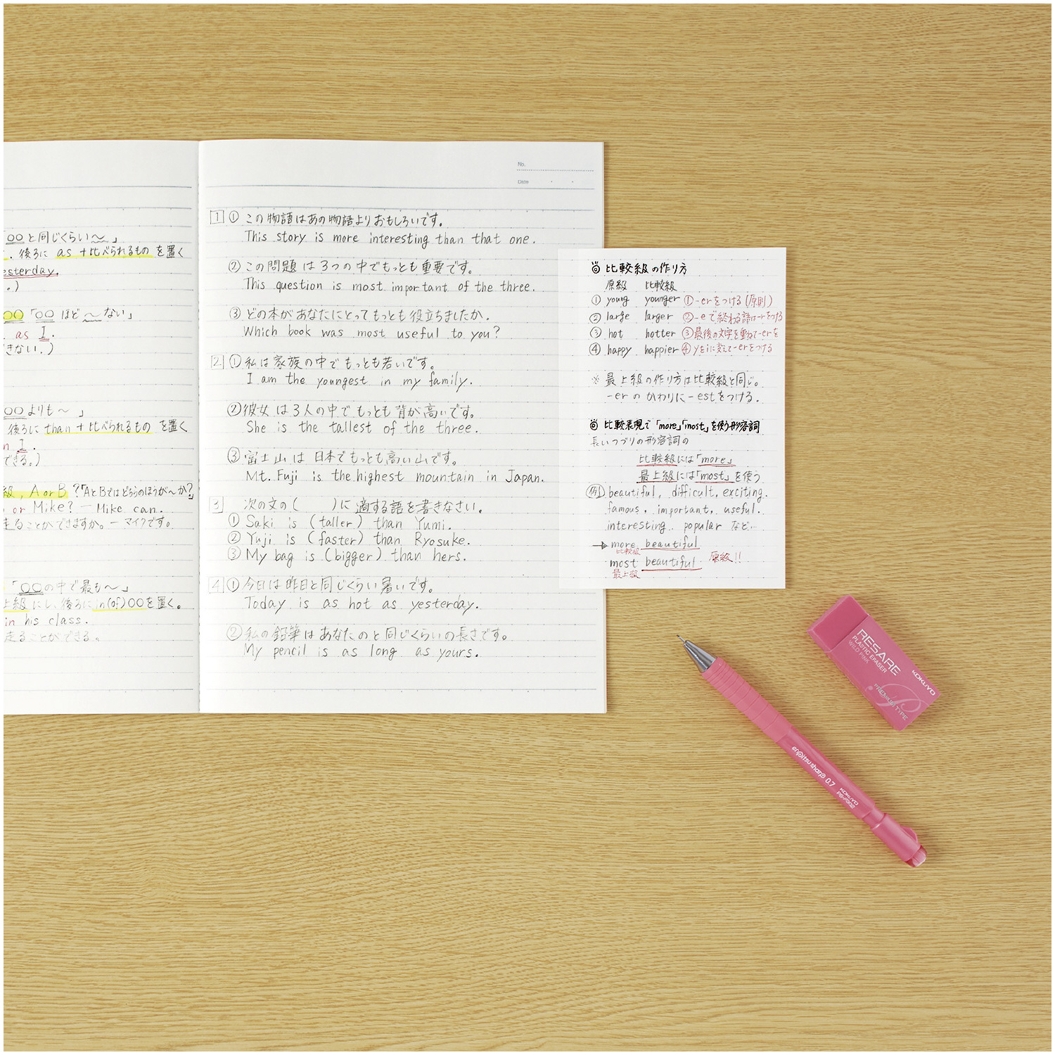 キャンパス まとめがはかどるノートふせん_特徴01