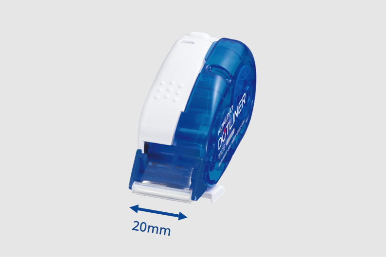 ドットライナーワイド ワイドなテープ幅画像