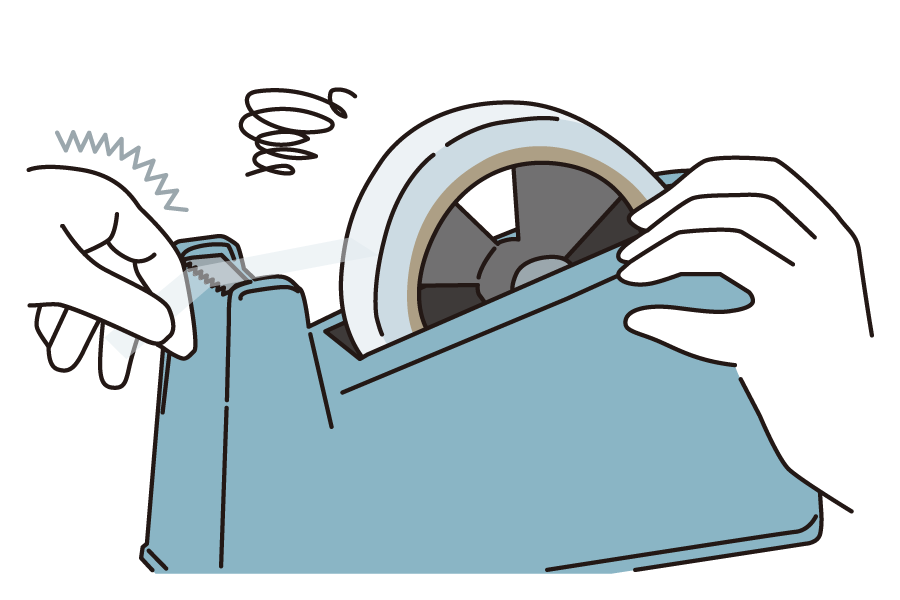 テープカッターの困りごとその1