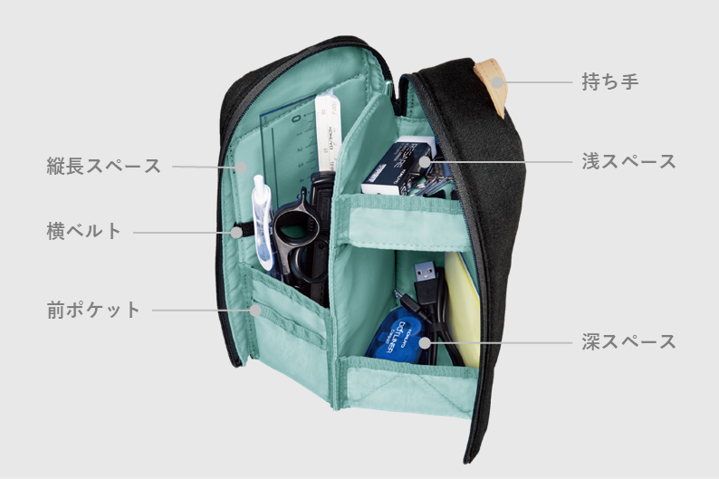 ネオクリッツワークサス 浅深2段式の棚設計