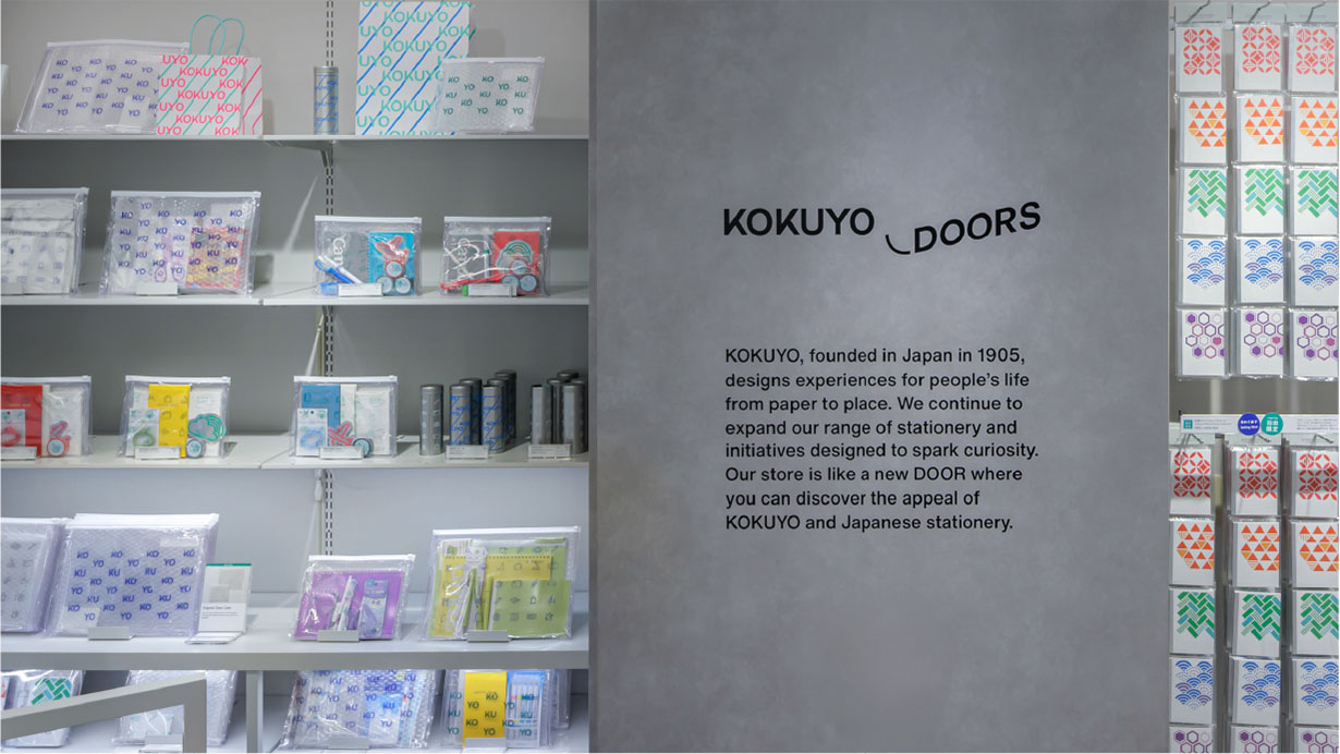 コクヨの直営店「KOKUYO DOORS」