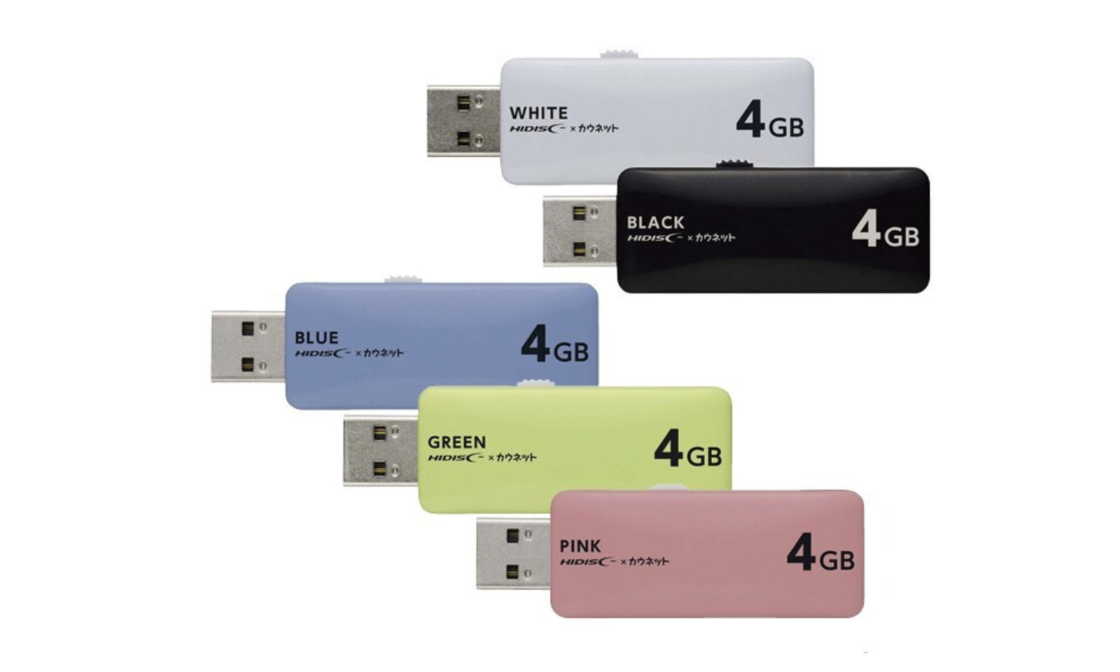 USBメモリ　スライド式