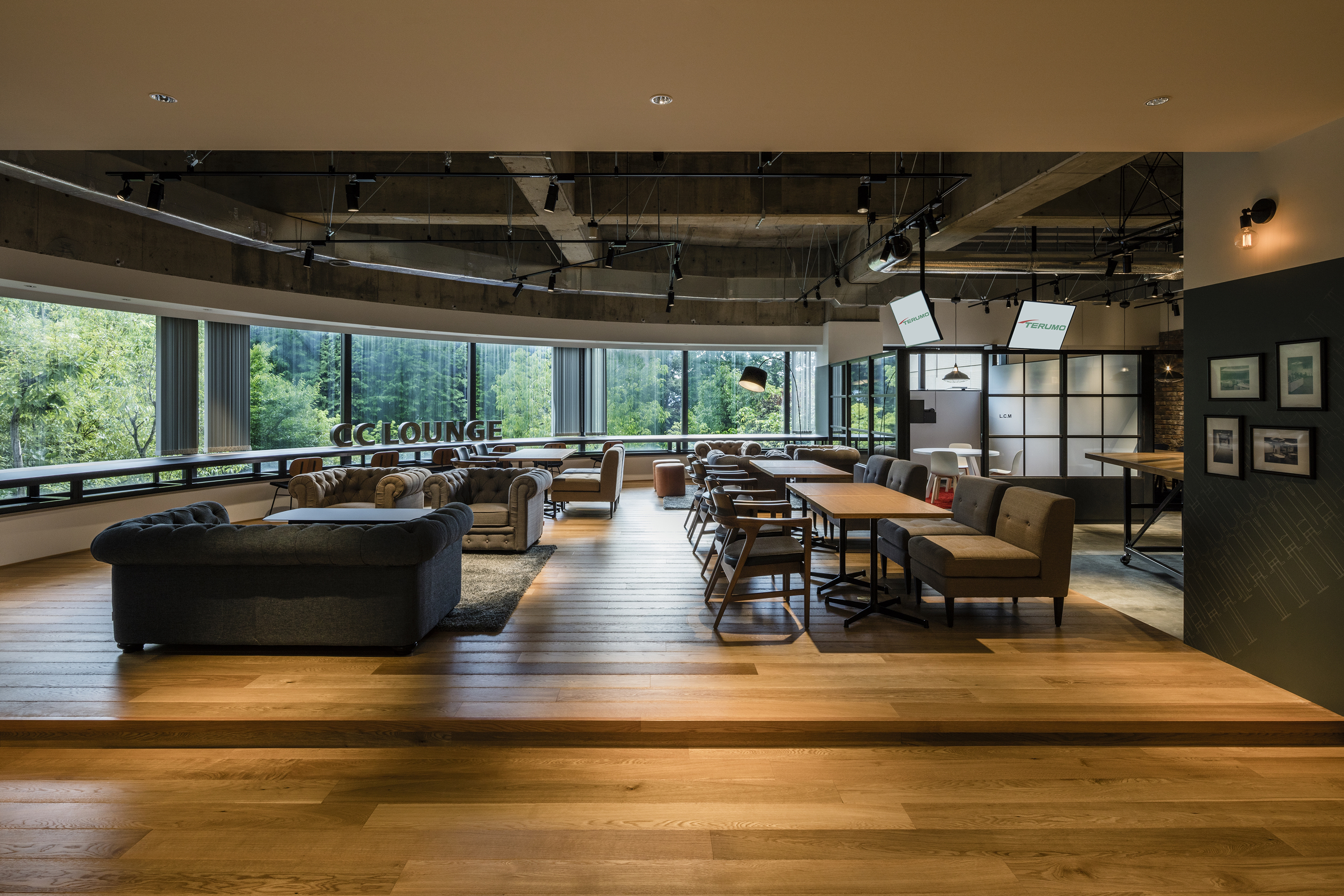 TERUMO R＆D Center CC LOUNGE KV画像