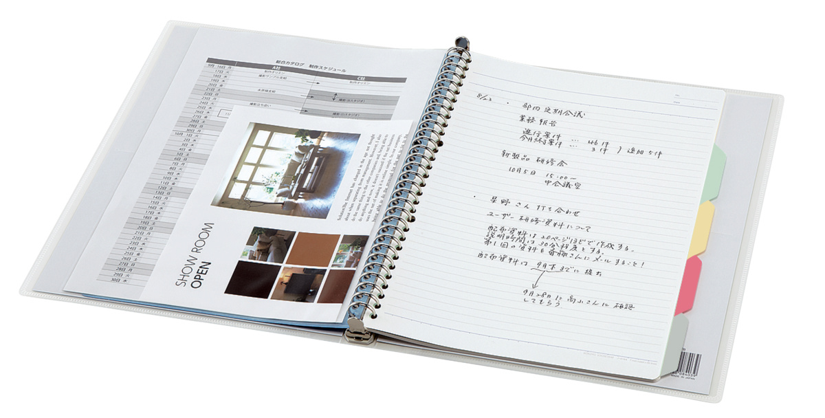 Campus Medium Binder Notebook, A4-S, 30 Holes, 100 Sheets Capacity