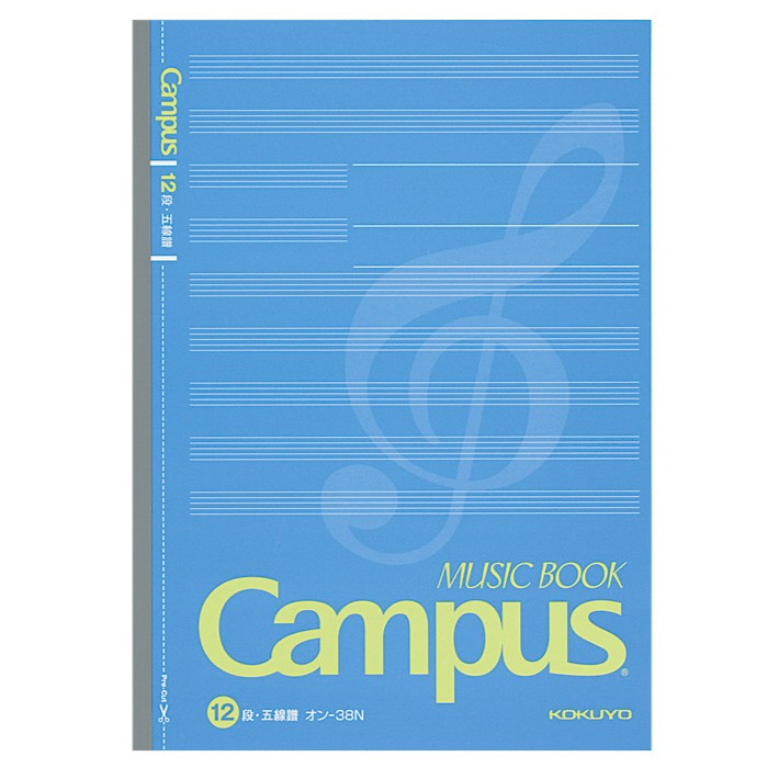 キャンパスノート　特殊罫・英習帳・単語帳・音楽帳