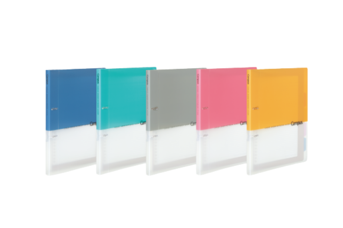 プリントもとじやすい2穴ルーズリーフバインダー