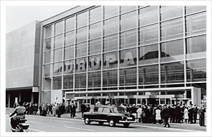 The venue for the 1958 DRUPA