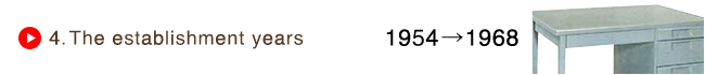 4. The establishment years 1954-1968