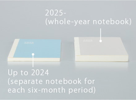 New whole-year notebook format