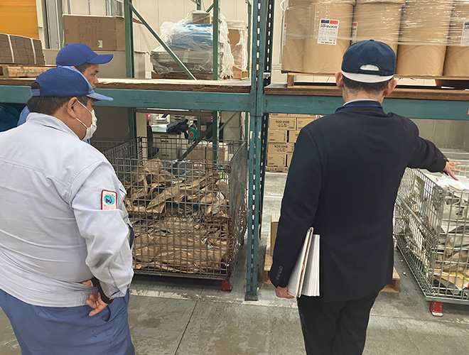 ISO14001 audit(KOKUYO Product Shiga)