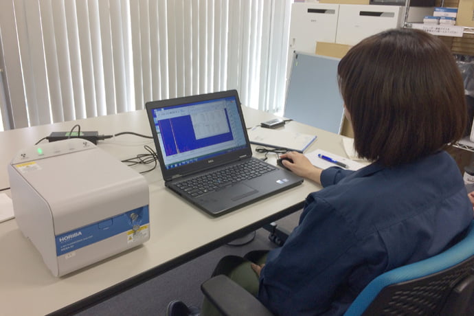 Scanning for heavy metals using X-ray fluorescence
