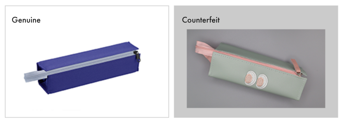 Counterfeit of C2 pencil case