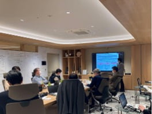 A final presentation at KOKUYO Marketing Graduate School