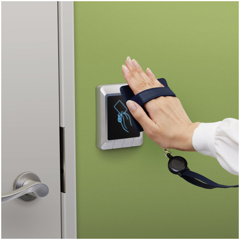 Business Supply Distribution: Easy-Carry ID Card Holder with Band