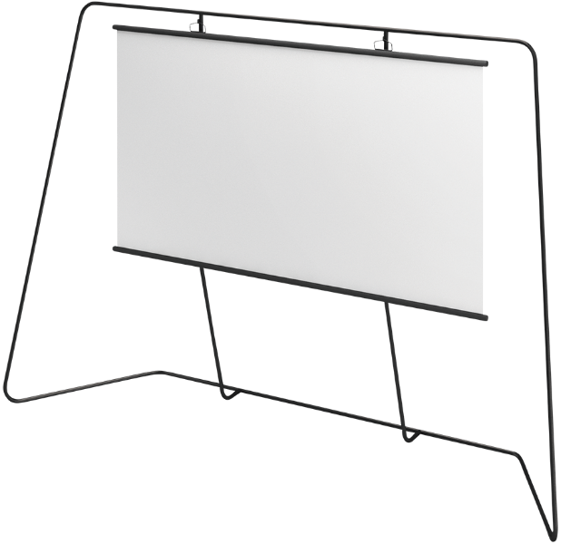 画像：プロジェクター用スクリーン