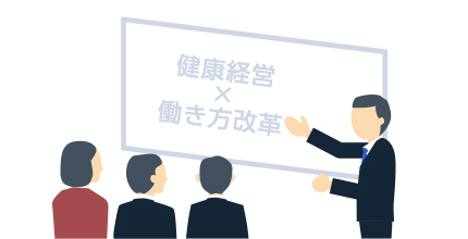 画像:健康経営×働き方改革