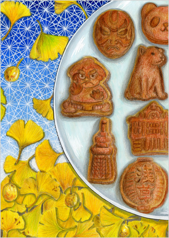 あんこたっぷり!東京観光焼き