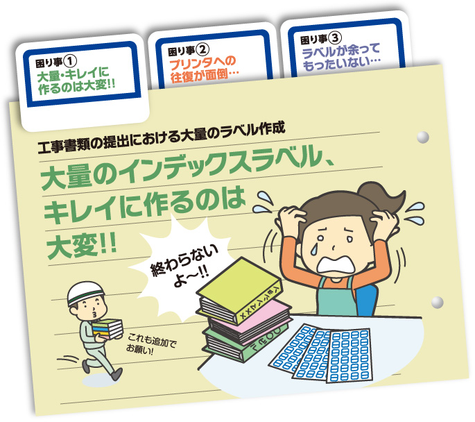 Problem 1: It's hard to make a large amount of it neatly!!