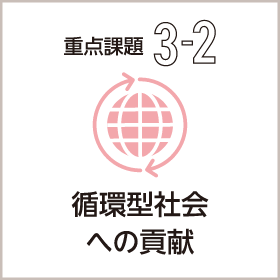 重点課題3-2：循環型社会への貢献