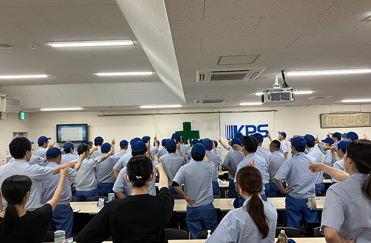 コクヨグループ国内工場での安全大会・安全パトロール