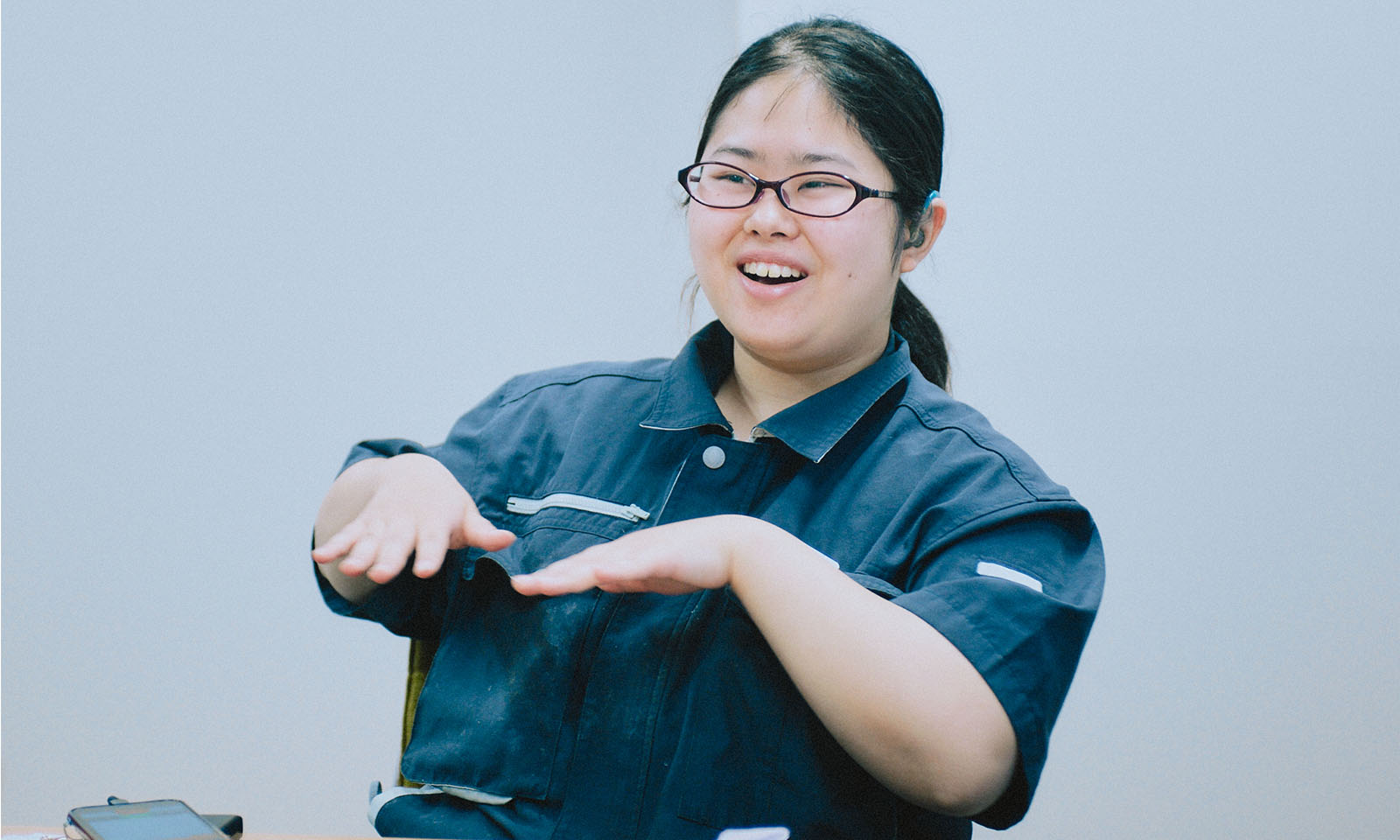 YouTubeチャンネルをきっかけに「会話を増やしたい」という思いを語る徳田さん