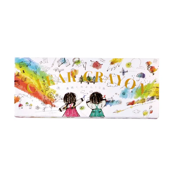 コクヨ 透明くれよん10色の商品画像