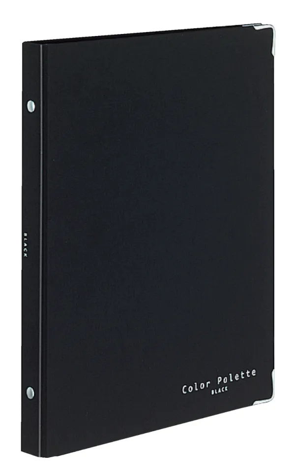 コクヨ カラーパレット ミドルタイプバインダーノート B5-S 26穴 100枚収容 ブラックの商品画像