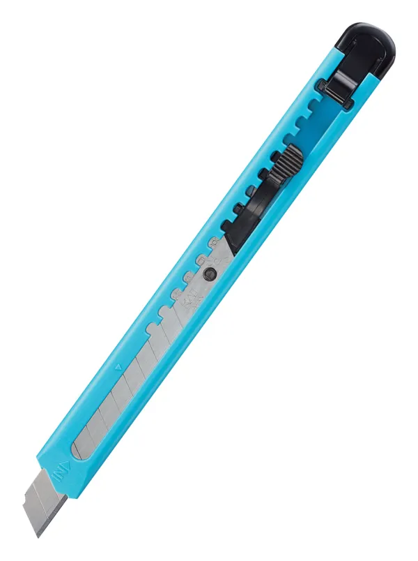 コクヨ 標準型カッターナイフ 青の商品画像