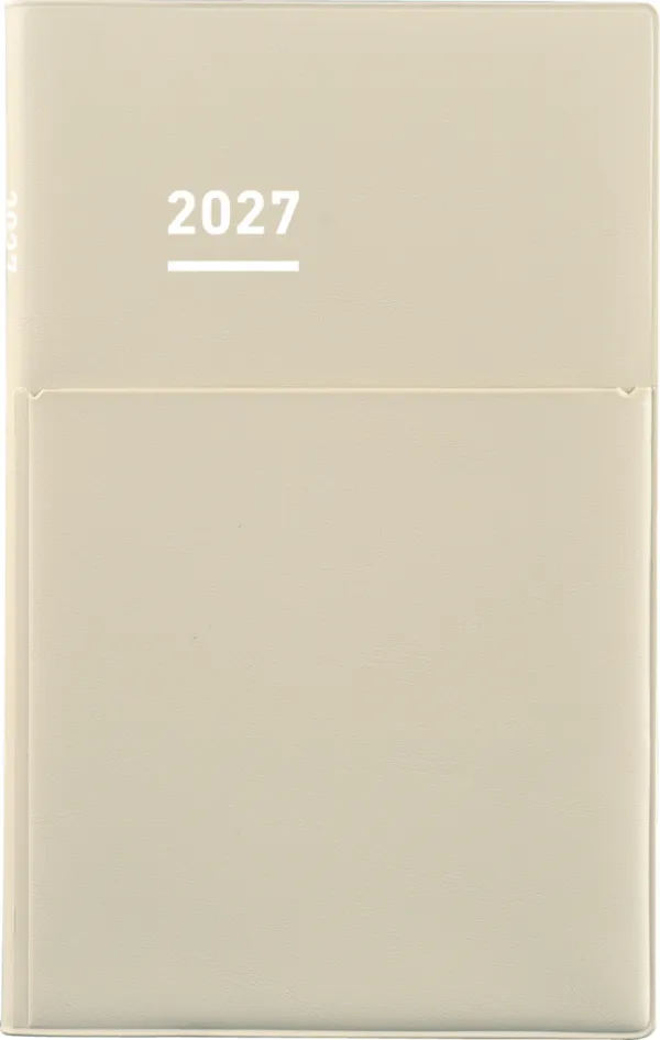 コクヨ ジブン手帳Biz2027 A5スリム 1月始まり ライトベージュの商品画像