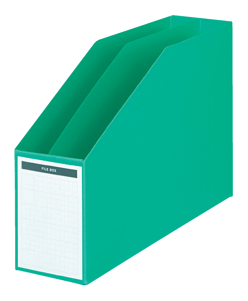 ファイルボックスB5縦 仕切板付き収容80mm青｜文具｜コクヨ