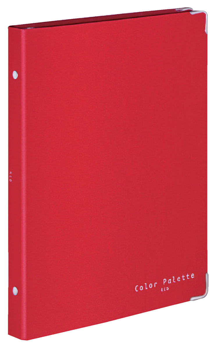 カラーパレット ミドルタイプバインダーノート A5-S 20穴 100枚収容