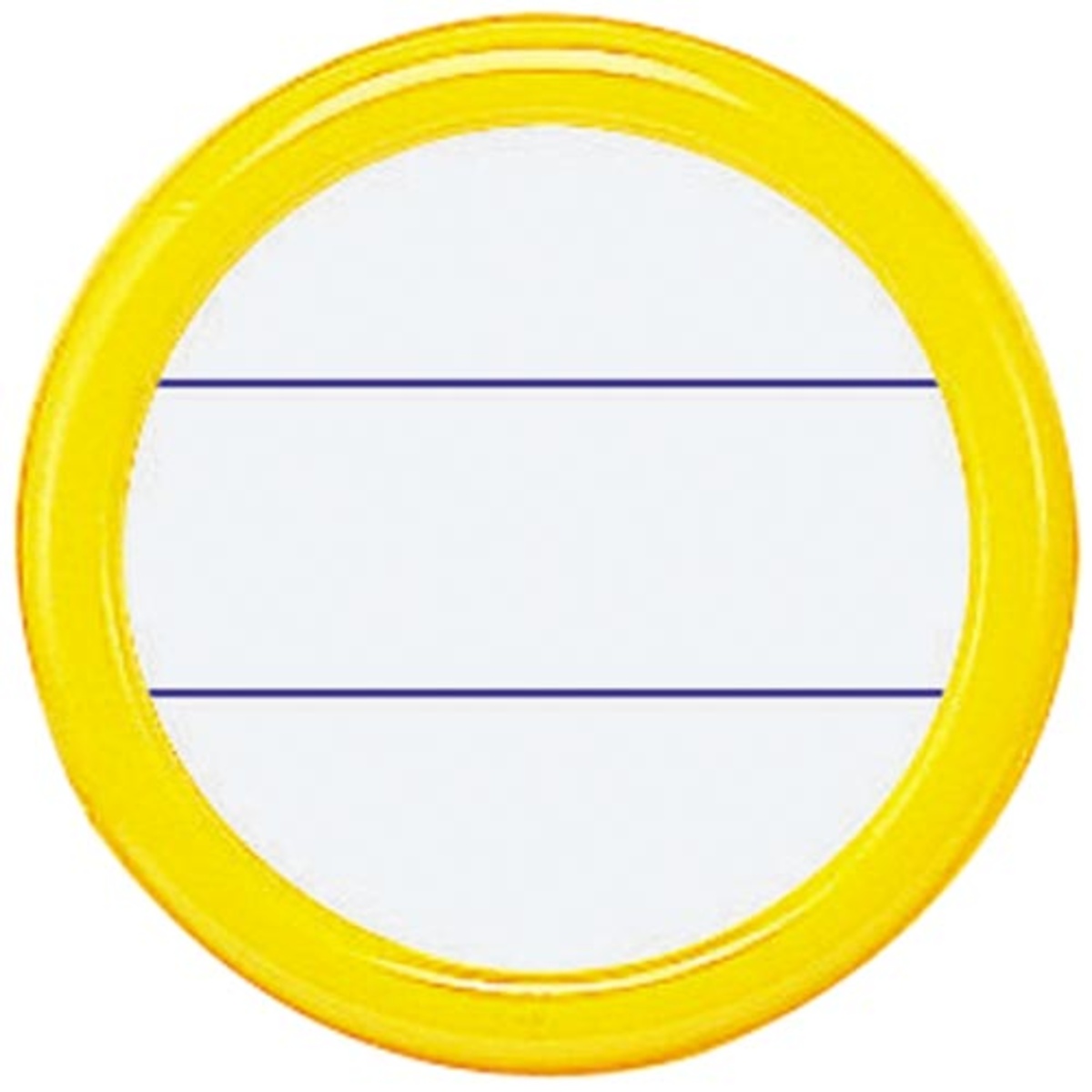 丸型名札安全ピンクリップ両用型直径45青｜文具｜コクヨ