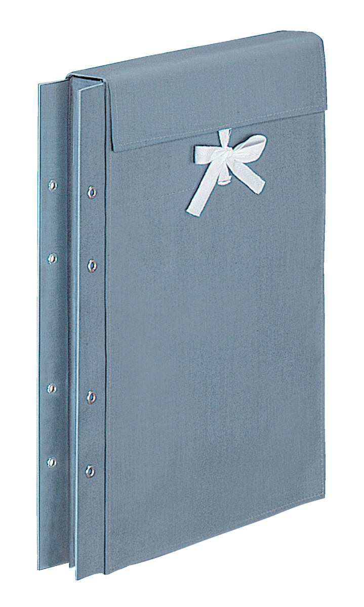 布製図面袋 面ファスナー式 A4内寸 4穴 穴径4mm｜文具｜コクヨ