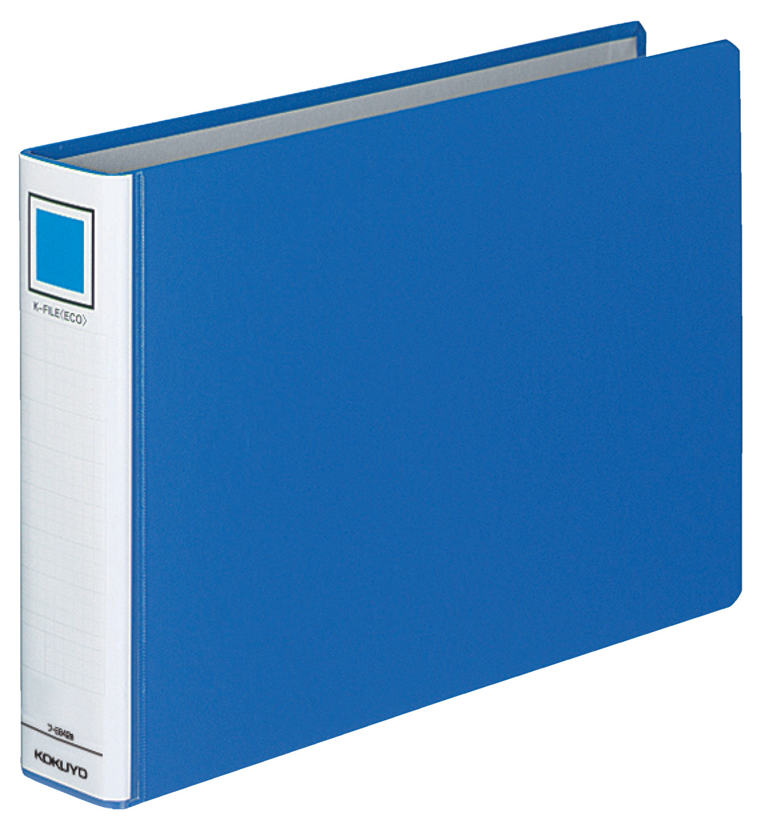 Kファイル 貼表紙 A4縦 40mmとじ 2穴 青｜文具｜コクヨ