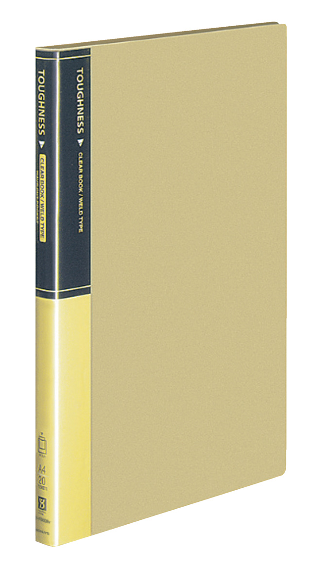 グリフォンCS スリーブ　金　4枚 タフネス クリヤーブック固定式 A4-S 20枚 黄｜文具｜コクヨ