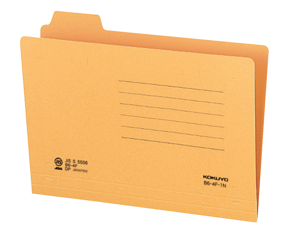 1／4カットフォルダー第1見出しB6｜文具｜コクヨ