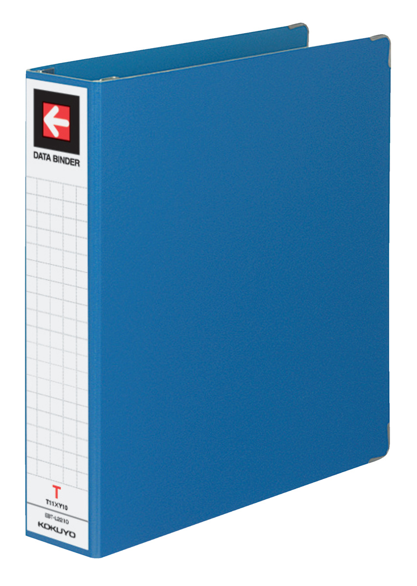 データバインダーT 45mmとじ 縦11X横15 22穴 青｜文具｜コクヨ