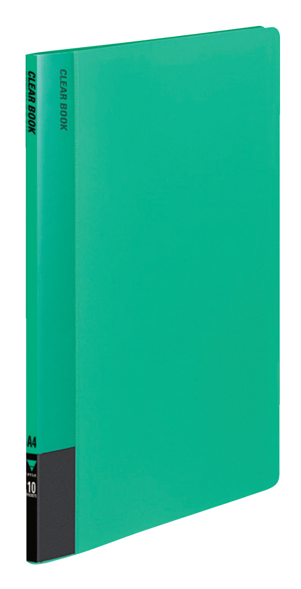 クリヤーブック固定式 A4-S 40枚 ダークグレー｜文具｜コクヨ